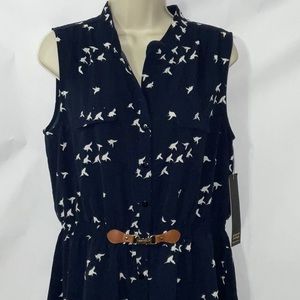 NWT, Always Indigo Dress, Size 1X